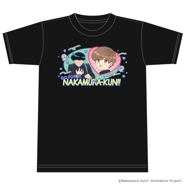 TVアニメーション『ガンバレ！中村くん！！』 Tシャツ 中村男久斗
