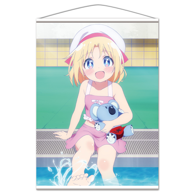 ゲーセン少女と異文化交流 B2タペストリー リリー・ベイカー 水着ver.