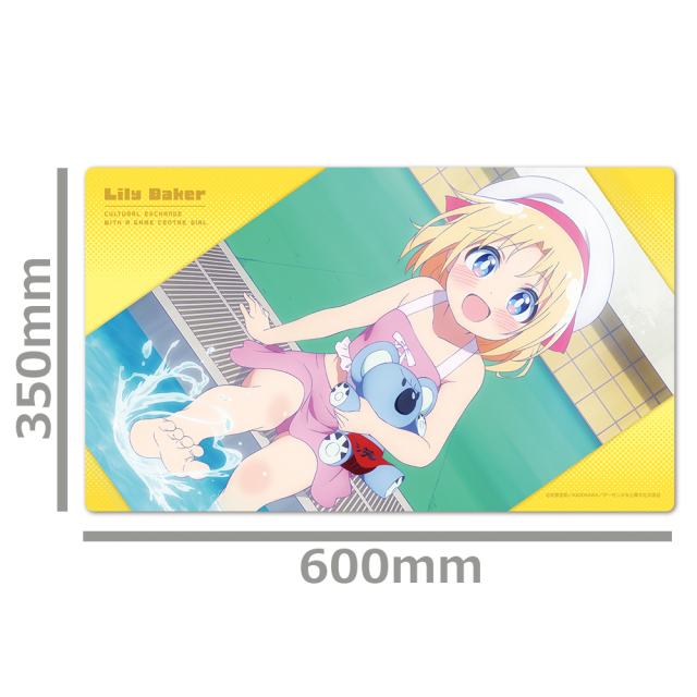 ゲーセン少女と異文化交流 キャラクターラバーマット リリー・ベイカー