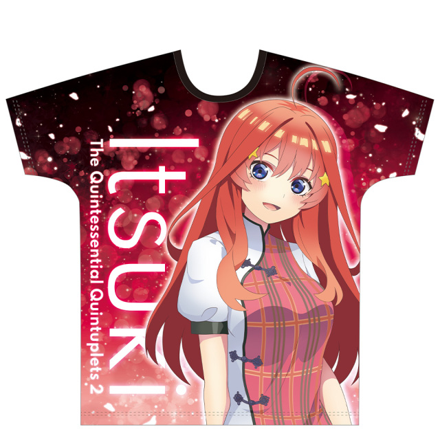 五等分の花嫁 フルグラフィックtシャツe 中野五月 描き下ろし