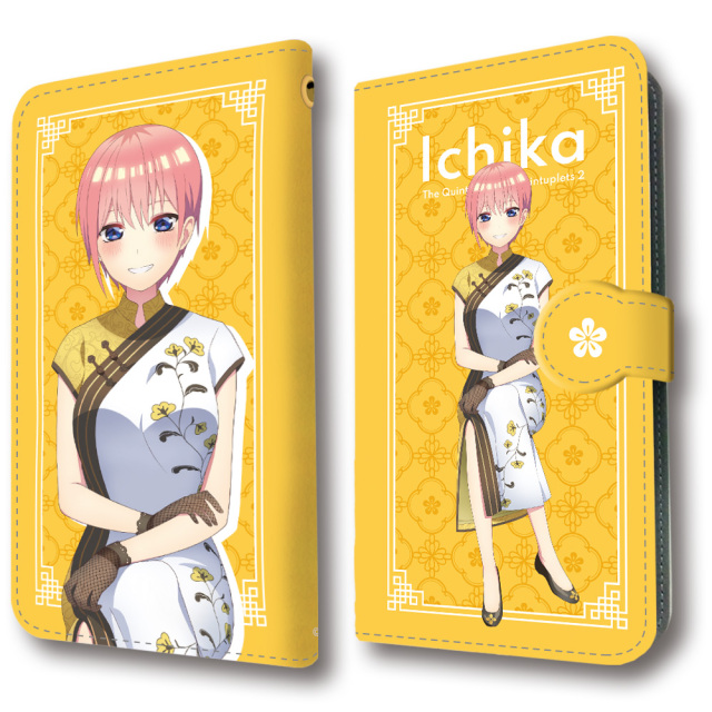 五等分の花嫁∬ 手帳型スマートフォンケースA［中野一花］【描き