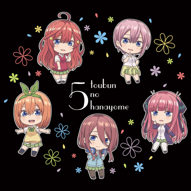 五等分の花嫁 Tシャツ[デフォルメキャラ] Lサイズ
