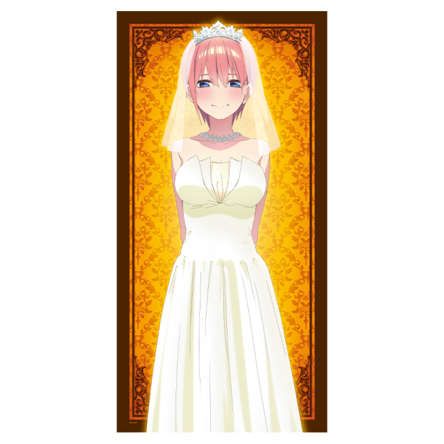 映画「五等分の花嫁」 120cmビッグタオルA［中野一花 ウェディング 