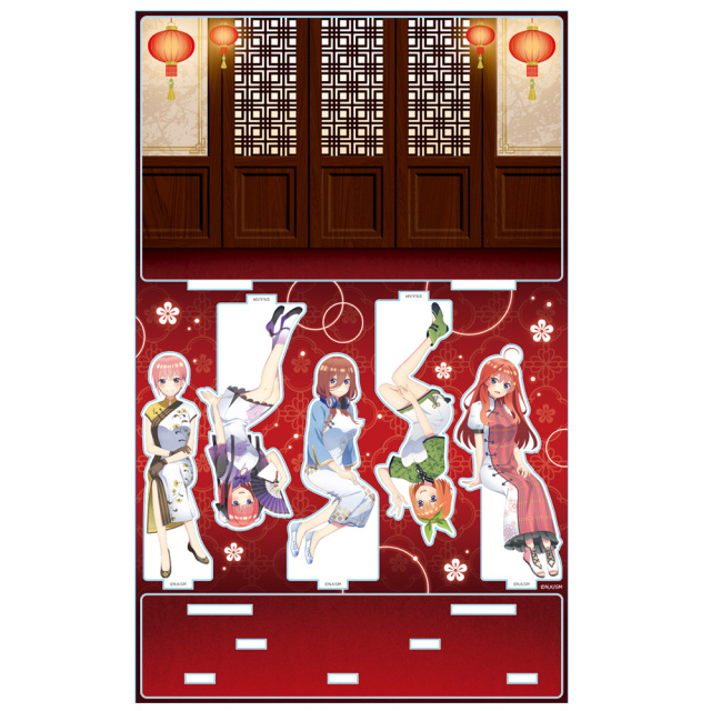映画「五等分の花嫁」 アクリルジオラマA[チャイナ服ver.]【描き