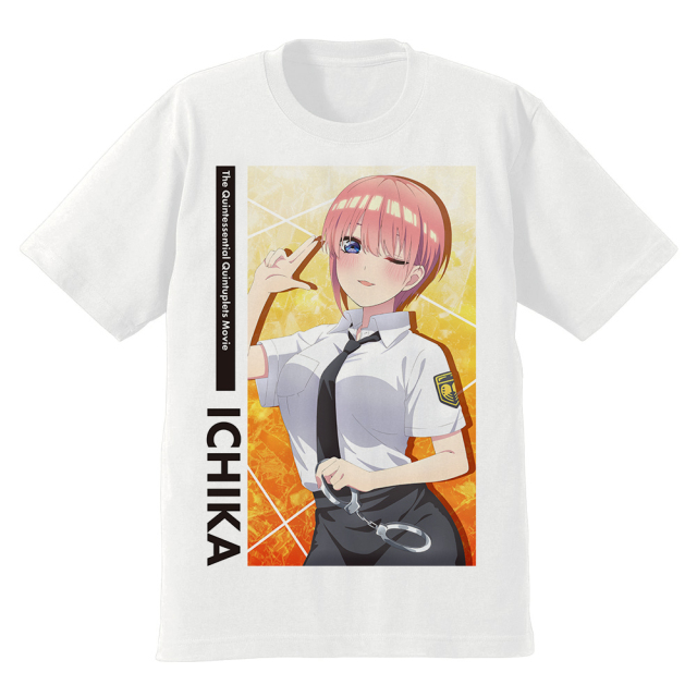L 5種【五等分の花嫁】Tシャツ 中野 一花 二乃 三