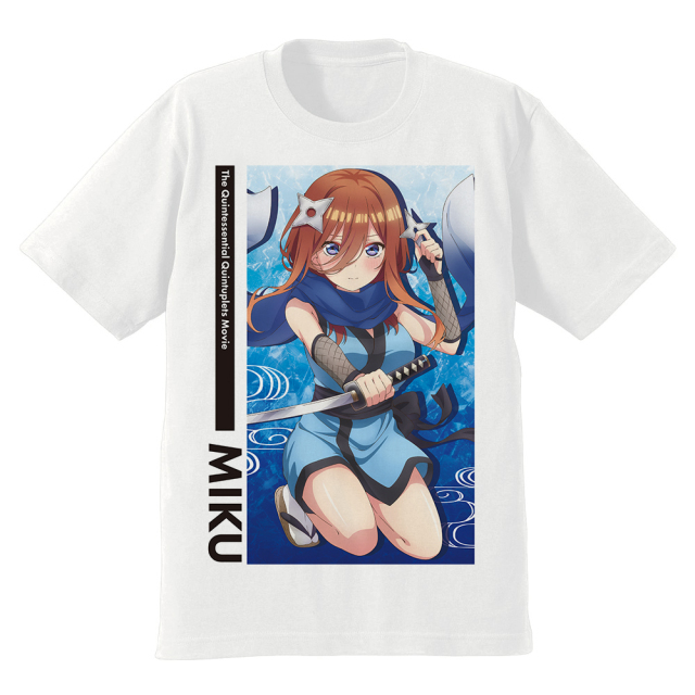 映画 五等分の花嫁 Tシャツc 中野三玖 Lサイズ