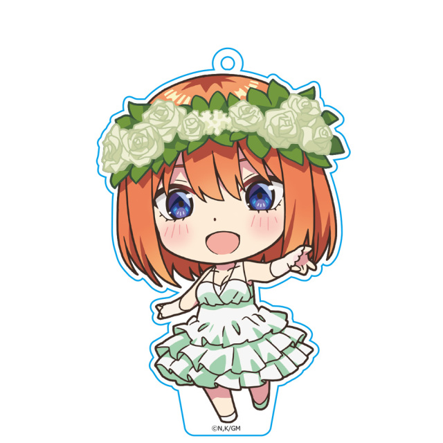 映画「五等分の花嫁」 ぷにこれ！キーホルダー(スタンド付) 中野四葉