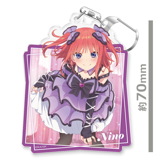 映画「五等分の花嫁」 アクリルキーホルダーG［中野二乃］