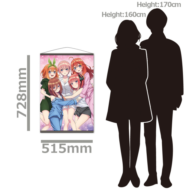 五等分の花嫁∬ B2タペストリーO［中野五姉妹］