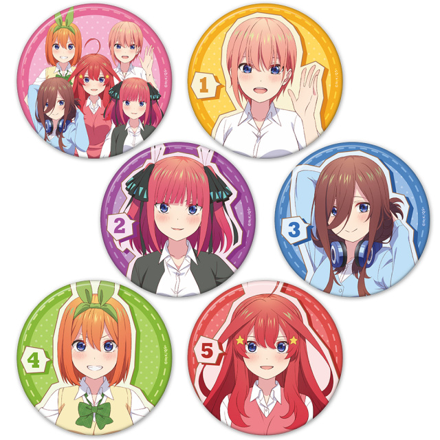 五等分の花嫁∽ トレーディング缶バッジ vol.1（1pcs）