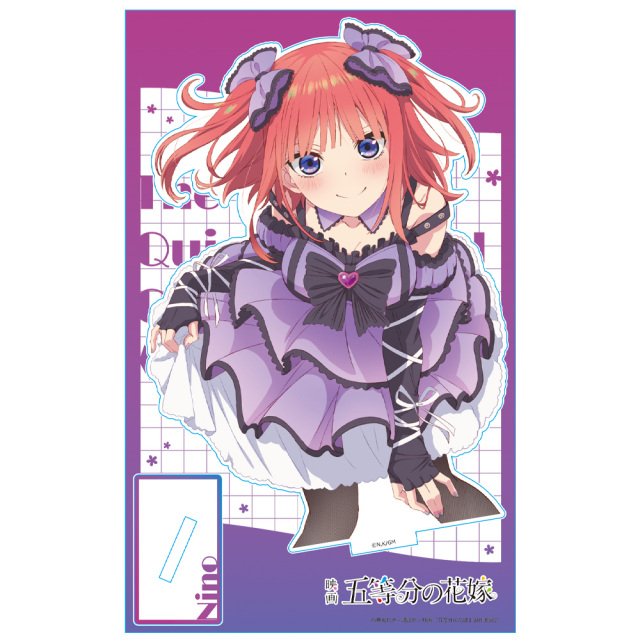 映画「五等分の花嫁」 アクリルキャラスタンドT［中野二乃］