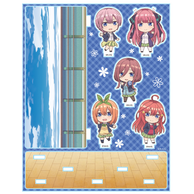五等分の花嫁 アクリルジオラマB[一花&二乃&三玖&四葉&五月]