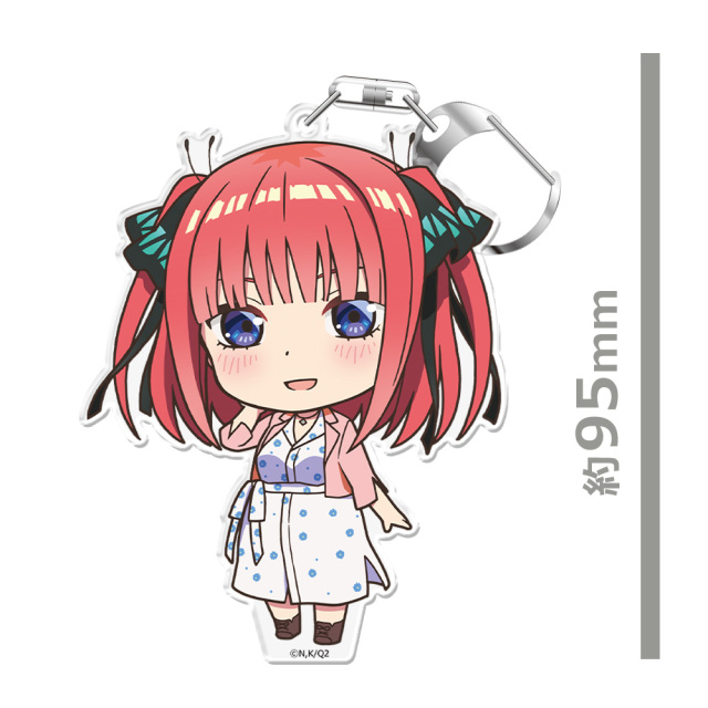 五等分の花嫁∬ ぷにこれ！キーホルダー(スタンド付) 中野二乃