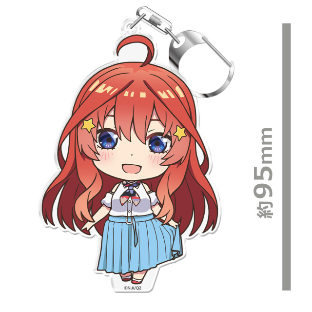 五等分の花嫁∬ ぷにこれ！キーホルダー(スタンド付) 中野五月