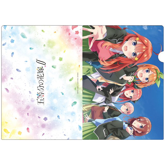五等分の花嫁∬ クリアファイルA