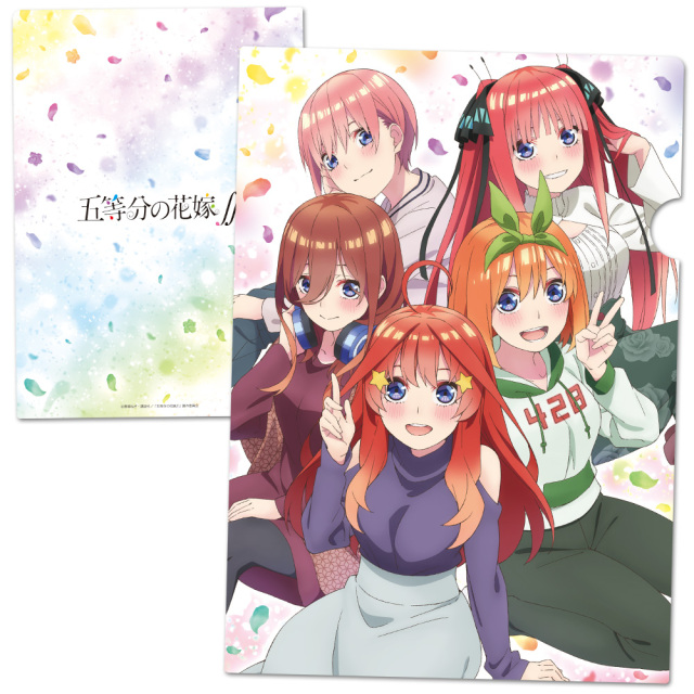 五等分の花嫁∬ クリアファイルB