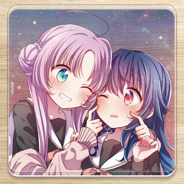 星屑テレパス アクリルコースターB［海果＆ユウ］