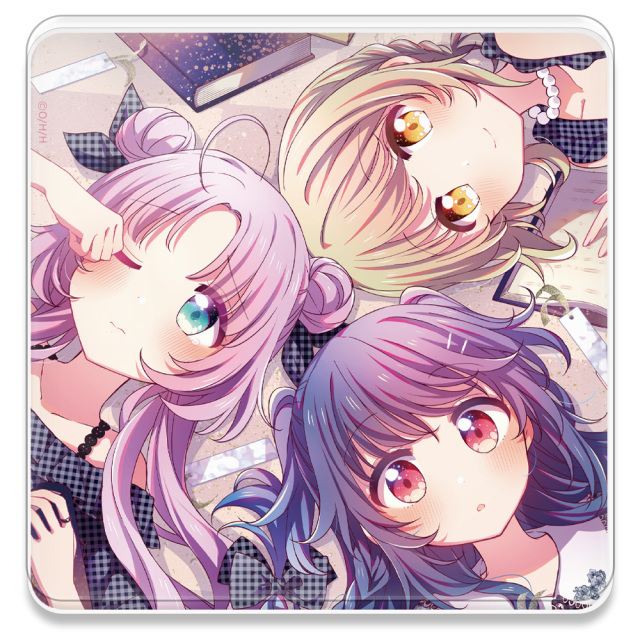 星屑テレパス アクリルコースターD［海果＆ユウ＆遥乃］