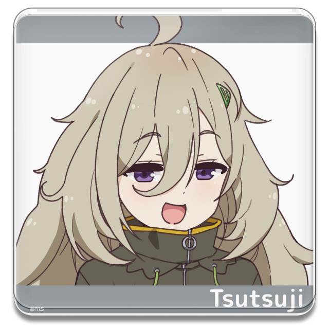 TVアニメ『日々は過ぎれど飯うまし』 アクリルコースター(スタンド付) 比嘉つつじ