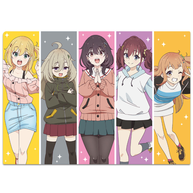 TVアニメ『日々は過ぎれど飯うまし』 クリアファイル まこ＆くれあ＆し