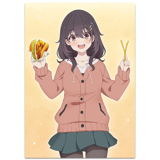 TVアニメ『日々は過ぎれど飯うまし』 クリアファイル 河合まこ