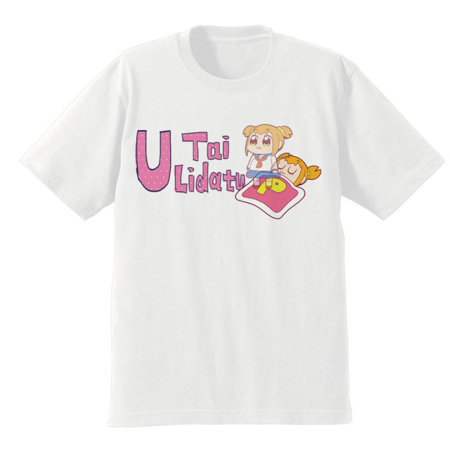 ポプテピピック 幽体離脱Tシャツ Lサイズ
