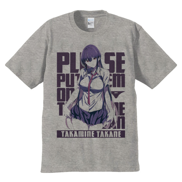 履いてください、鷹峰さん Tシャツ 鷹峰高嶺 ティザービジュアルver. M