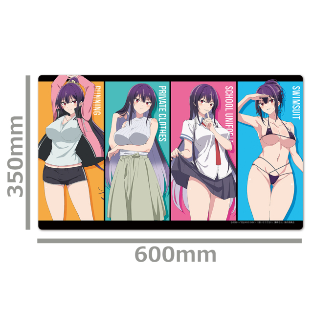 峯人さん専用 履いてください、鷹峰さん キャラクターラバーマット 鷹峰高嶺 サンタver.