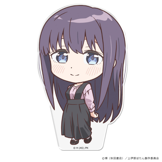 TVアニメ「上伊那ぼたん、酔へる姿は百合の花」 ぷにこれ！アクリルフィギュア(スタンド付) 郡上かなで