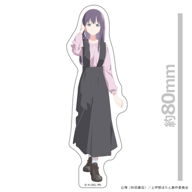 TVアニメ「上伊那ぼたん、酔へる姿は百合の花」 ダイカットステッカー