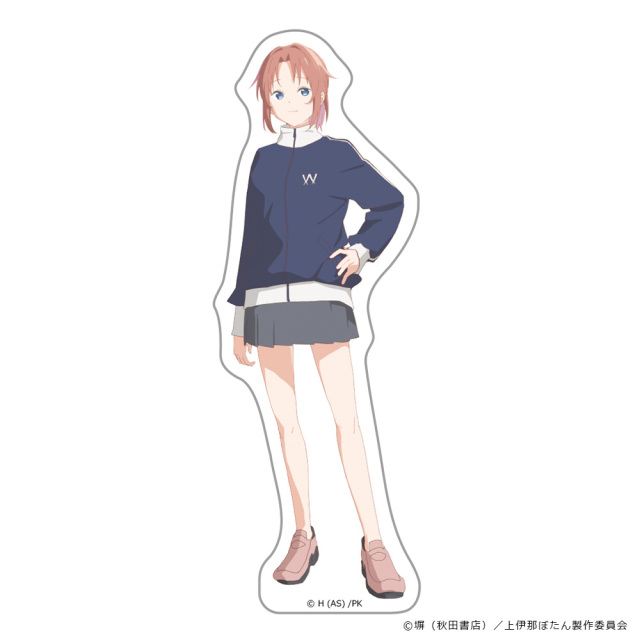 TVアニメ「上伊那ぼたん、酔へる姿は百合の花」 ダイカットステッカー 遊佐あかね