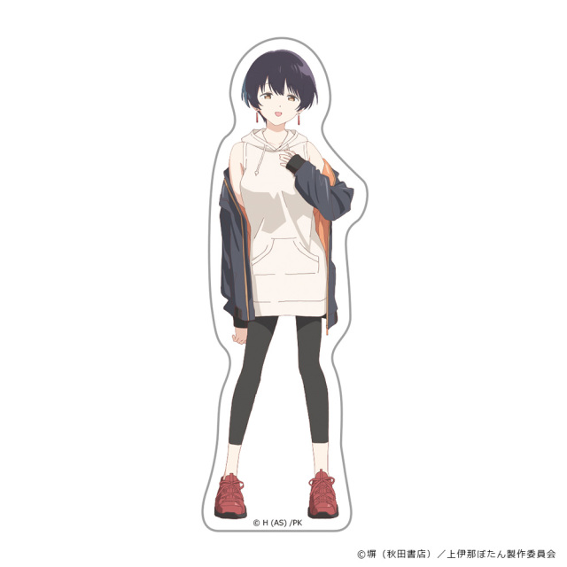 TVアニメ「上伊那ぼたん、酔へる姿は百合の花」 ダイカットステッカー 張景嵐