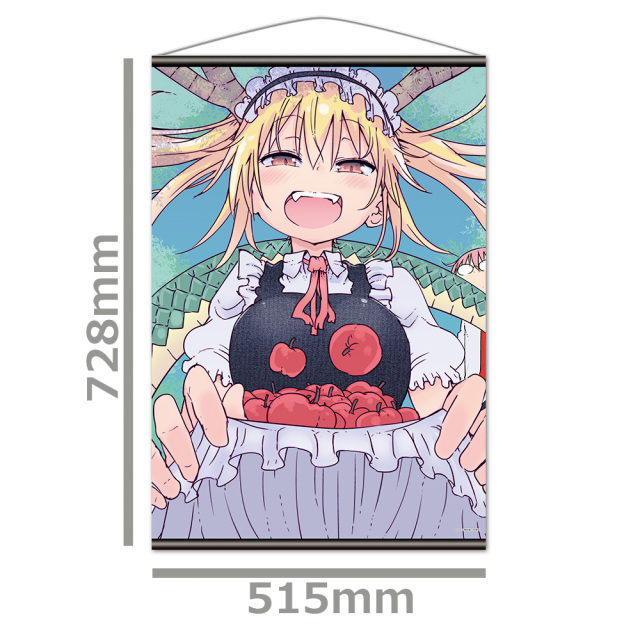 小林さんちのメイドラゴン B2タペストリーB［トール&小林さん］