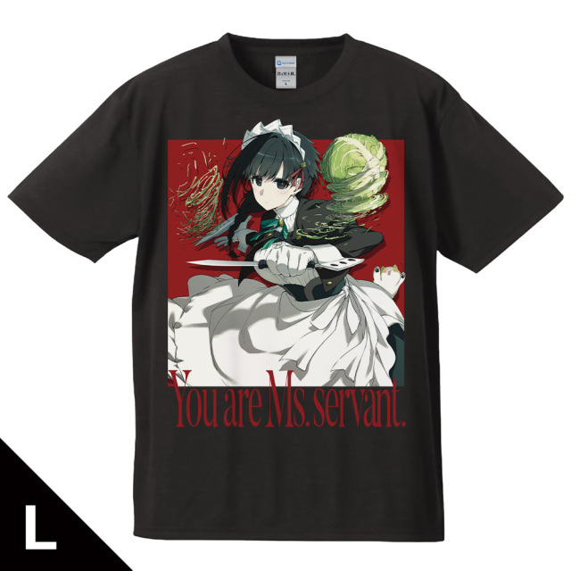 TVアニメ「君は冥土様。」 Tシャツ 雪&あげもち太郎 Lサイズ