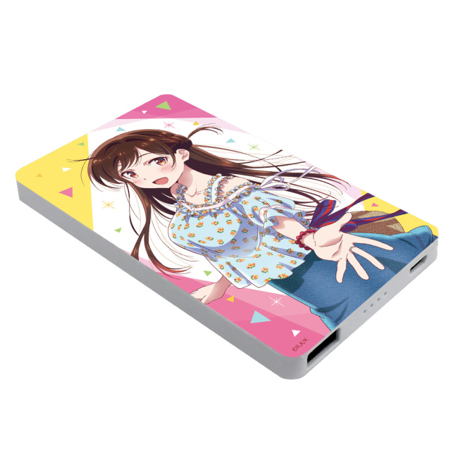 Innocent Grey FLOWERS モバイルバッテリー えりか 千鳥 彼女、お借りします モバイルバッテリー
