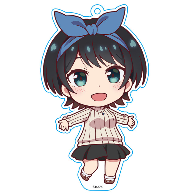 彼女、お借りします ぷにこれ！キーホルダー(スタンド付) 更科瑠夏