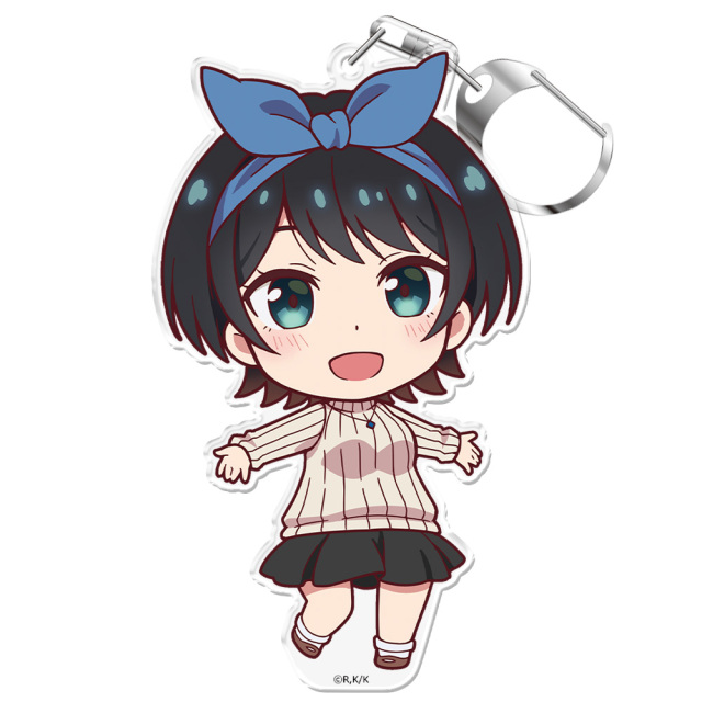 彼女、お借りします ぷにこれ！キーホルダー(スタンド付) 更科瑠夏