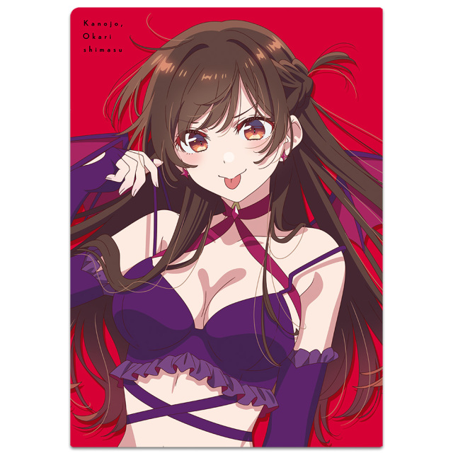 彼女、お借りします クリアファイル 水原千鶴 小悪魔コスver.【描き