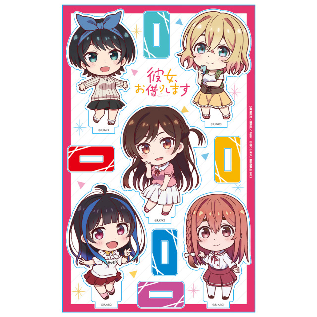 彼女、お借りします アクリルキャラスタンド［デフォルメキャラ］