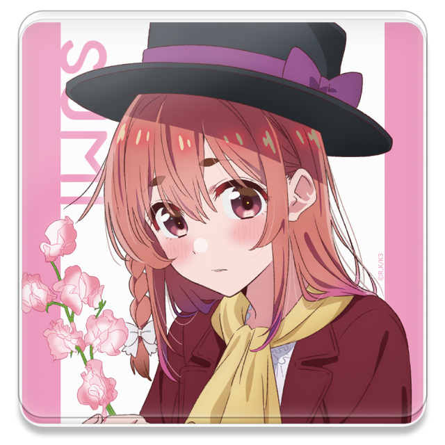 彼女、お借りします　桜沢墨　アクリルスタンド　プリンセスカフェ　チャイナ服 彼女、お借りします アクリルコースターF［桜沢 墨］