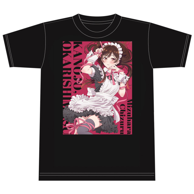 彼女、お借りします Tシャツ 水原千鶴 Mサイズ【描き下ろし】