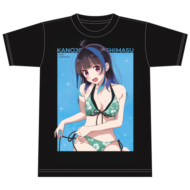 彼女、お借りします Tシャツ 八重森みに 水着ver. Mサイズ