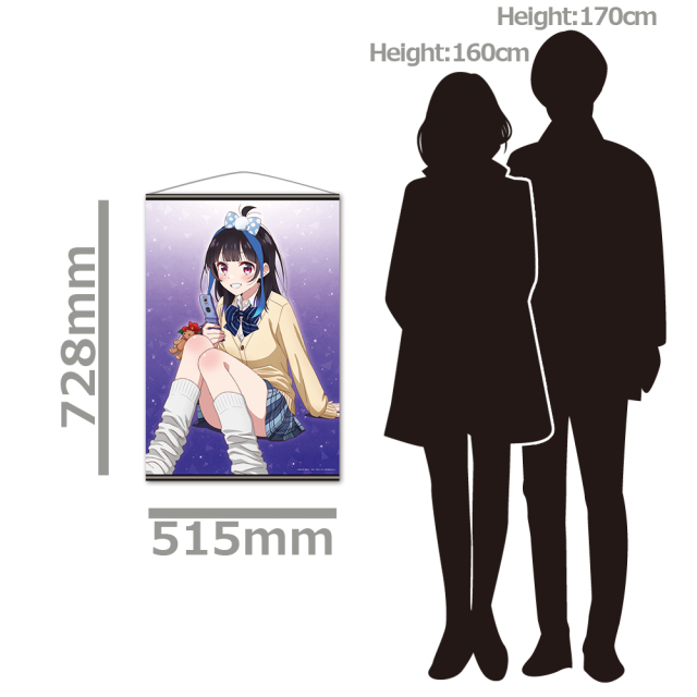 彼女、お借りします B2タペストリー 八重森みに 制服ver.