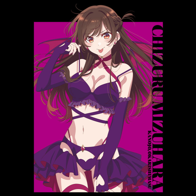彼女、お借りします Tシャツ 水原千鶴 小悪魔コスver. Tシャツ Lサイズ