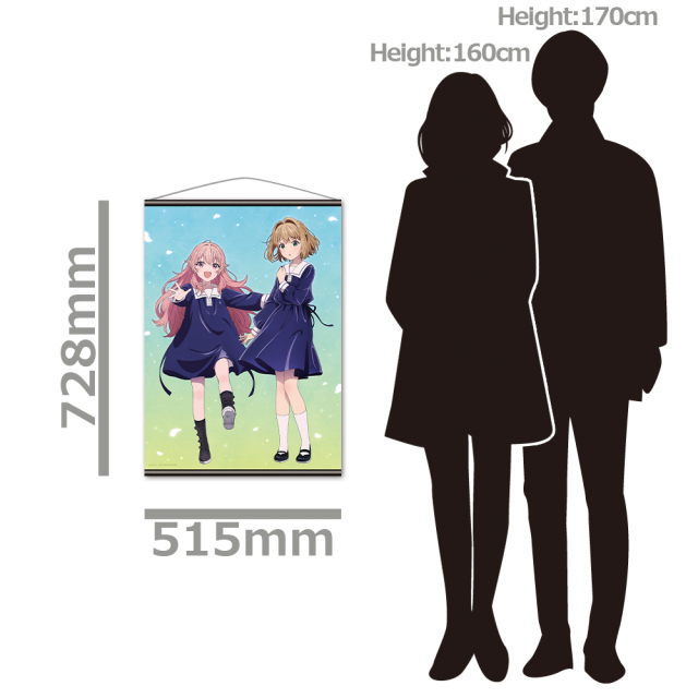 きみが死ぬまで恋をしたい B2タペストリー シーナ&ミミ