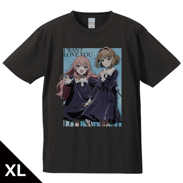 きみが死ぬまで恋をしたい Tシャツ シーナ&ミミ XLサイズ