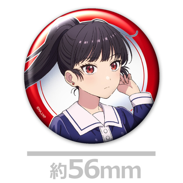 きみが死ぬまで恋をしたい メタリック缶バッジ2個セット セイラン&アリ