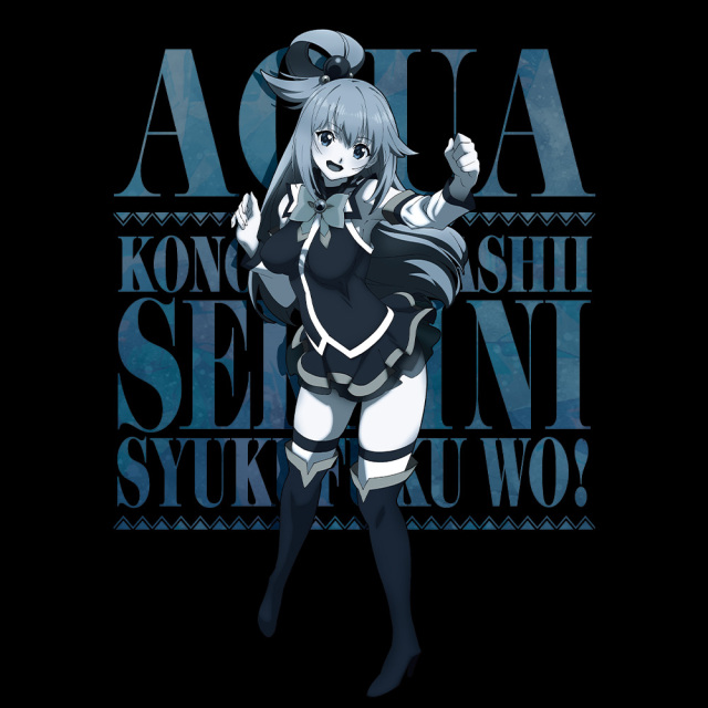 この素晴らしい世界に祝福を！3 TシャツA［アクア］ Lサイズ