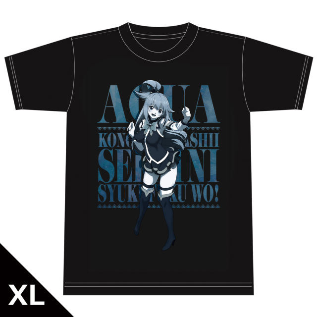 この素晴らしい世界に祝福を！３ TシャツA［アクア］ XLサイズ