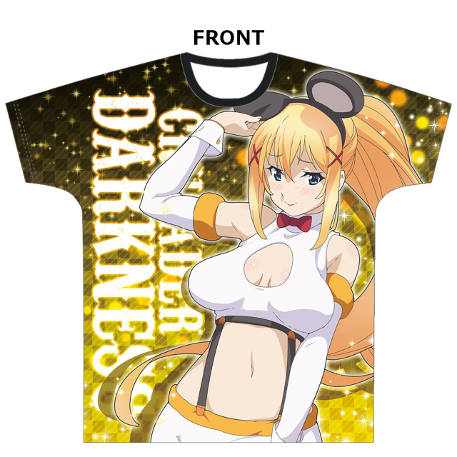 映画 この素晴らしい世界に祝福を！紅伝説 フルグラフィックTシャツ［ダクネス ねずみコスVer.］【描き下ろし】